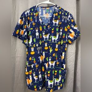 Women’s scrub top- Size Large
